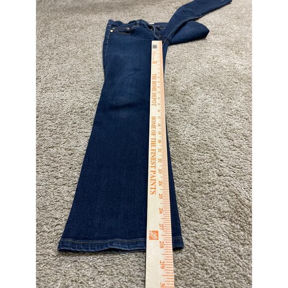 Comfort Relaxed Classic everyday luxury blue jeans Tory Burch straight sz 26 - Picture 10 of 11